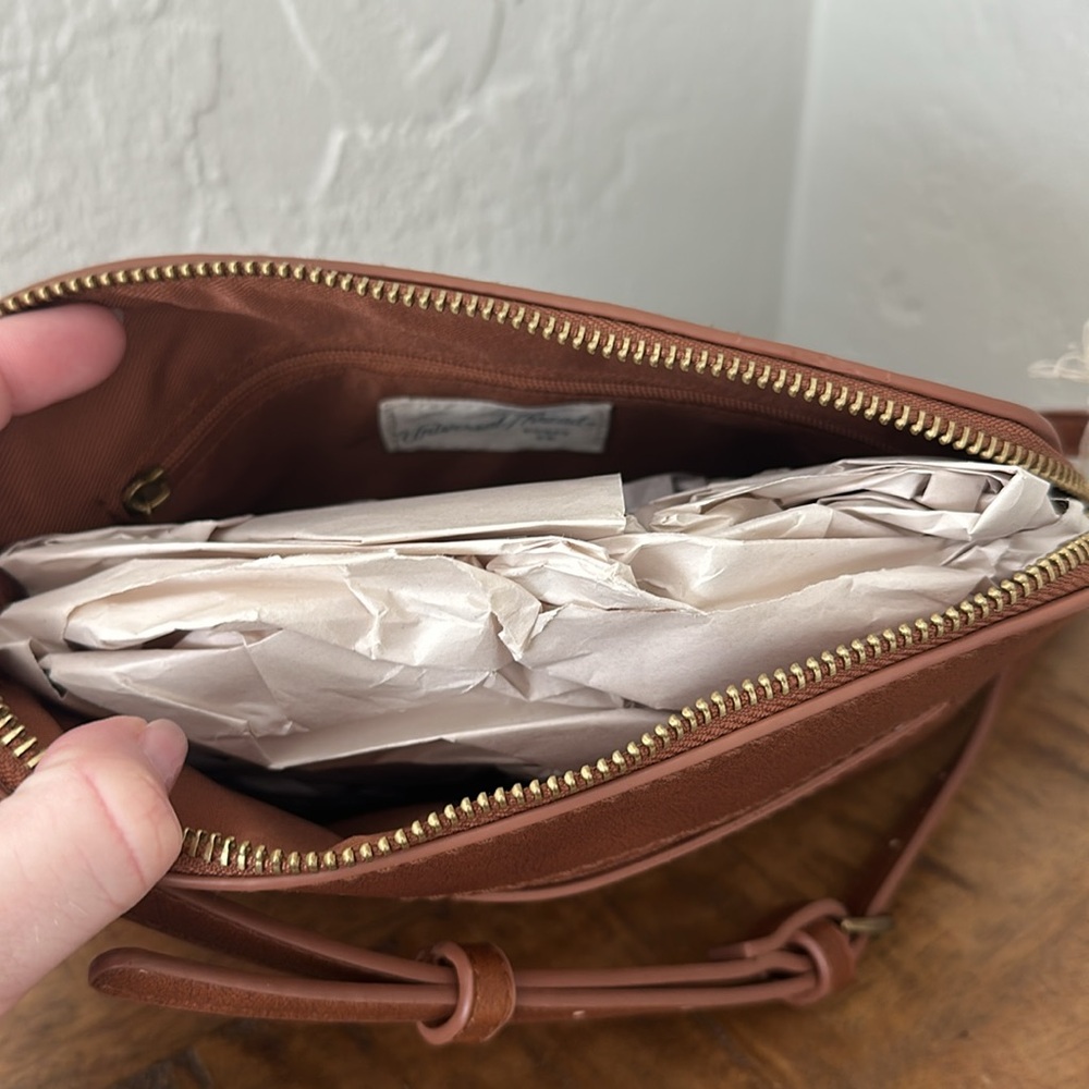 🤎 Faux Leather Shoulder Bag - Picture 3 of 3